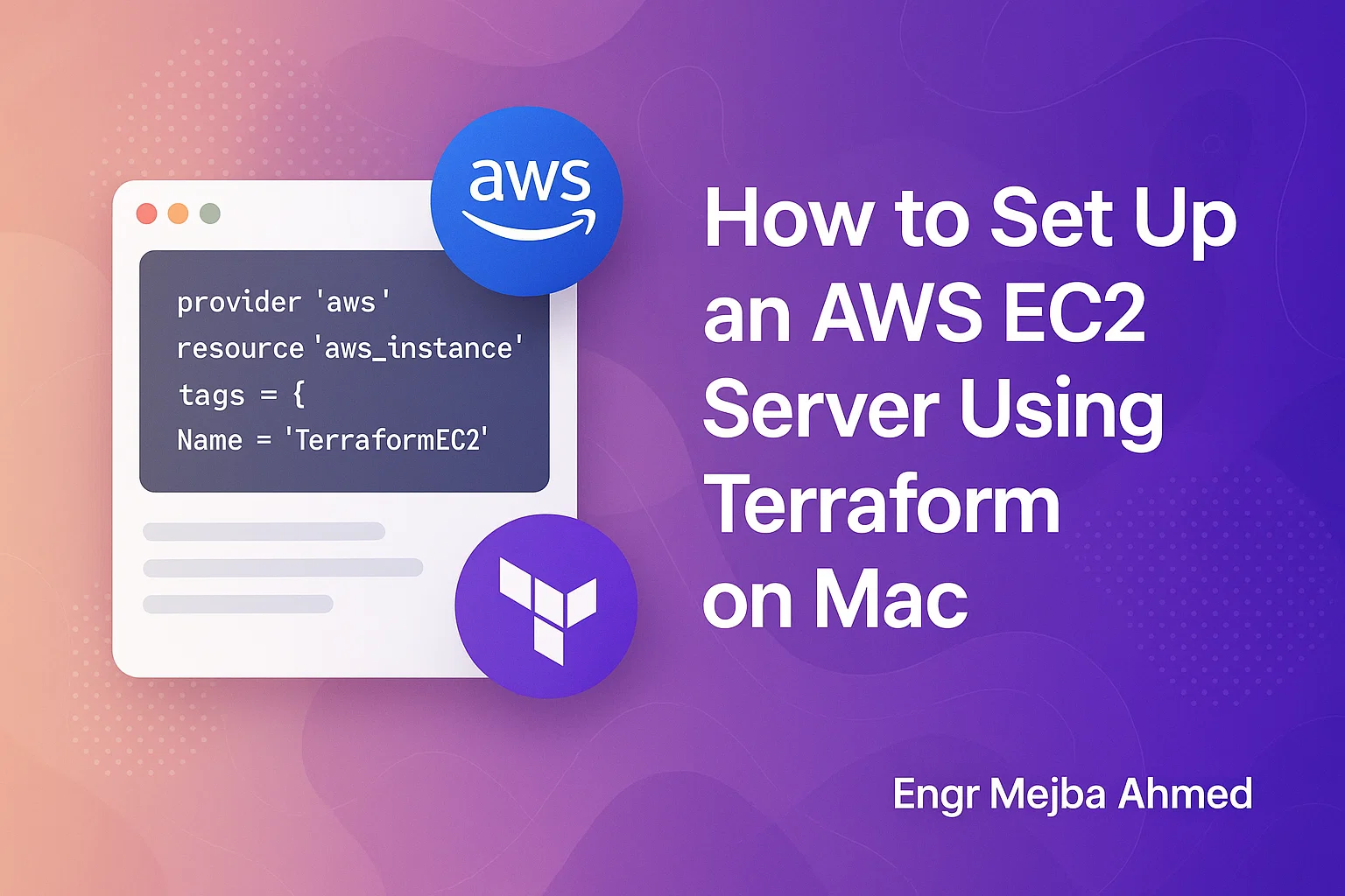 How to Set Up an AWS EC2 Server Using Terraform on Mac [Step-by-Step Guide]