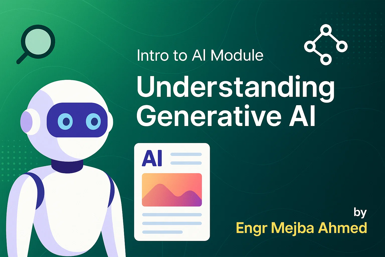 Intro to AI Module: Understanding Generative AI