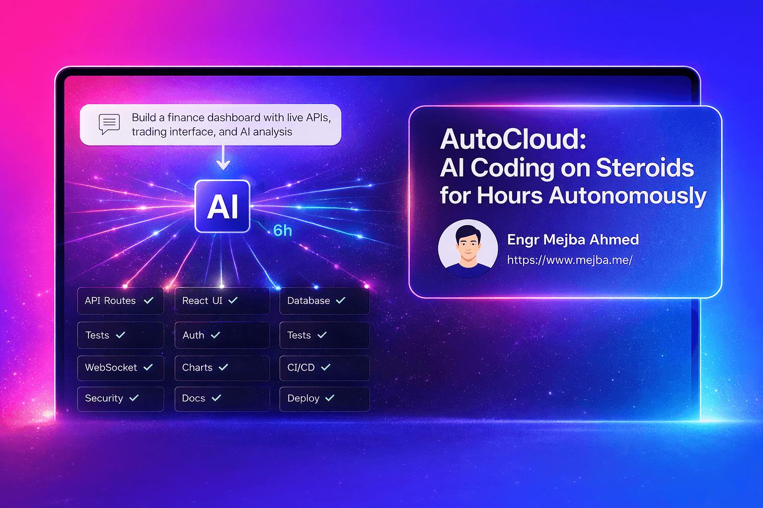 AutoCloud: AI Coding on Steroids for Hours Autonomously