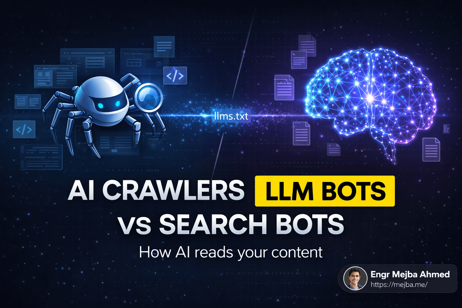 Understanding AI Crawlers: LLM Bots vs. Traditional Search Bots
