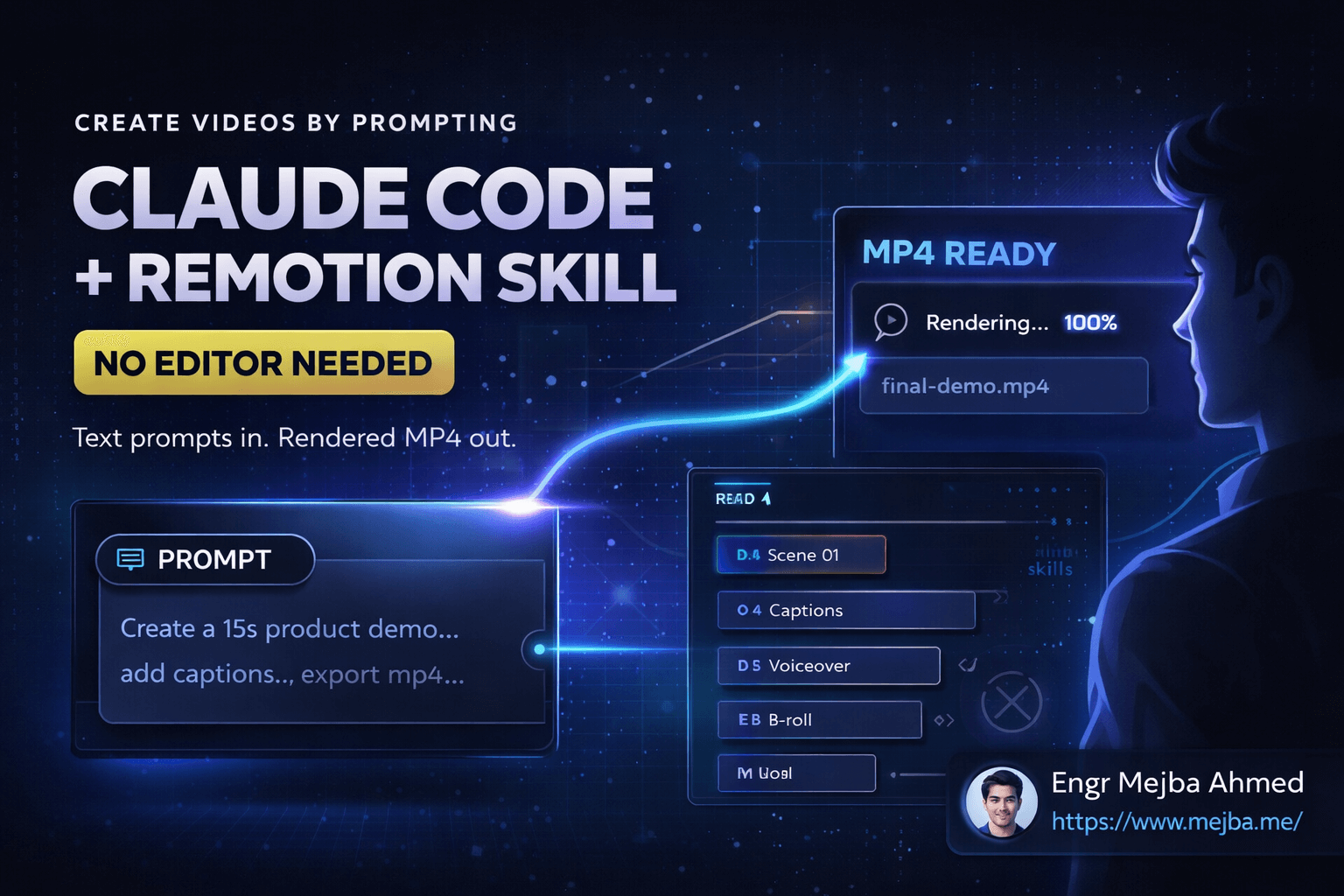 Create Videos by Prompting: Claude Code + Remotion Skill