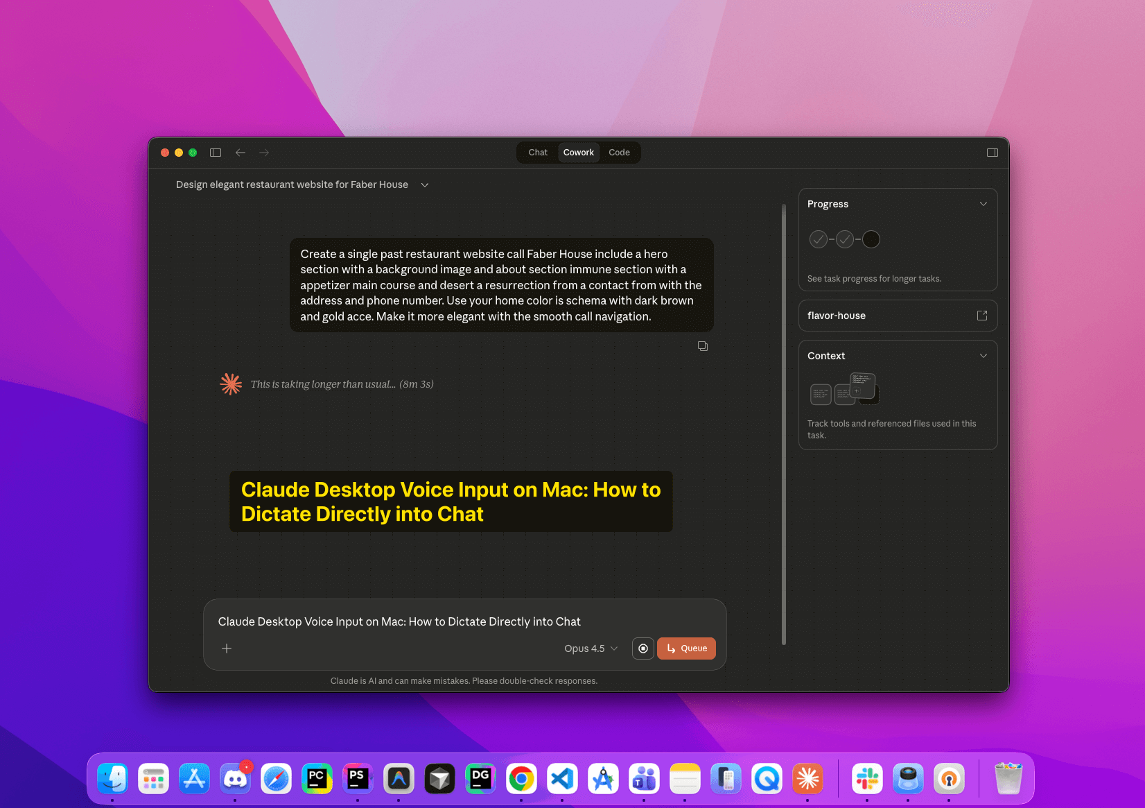 How to Enable Voice Dictation in Claude Desktop on Mac: Build Apps Hands-Free