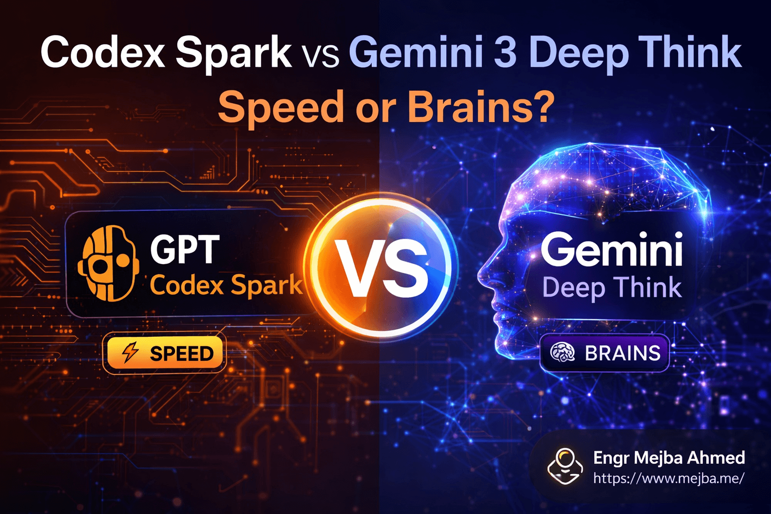 Codex Spark vs Gemini 3 Deep Think: Speed or Brains?
