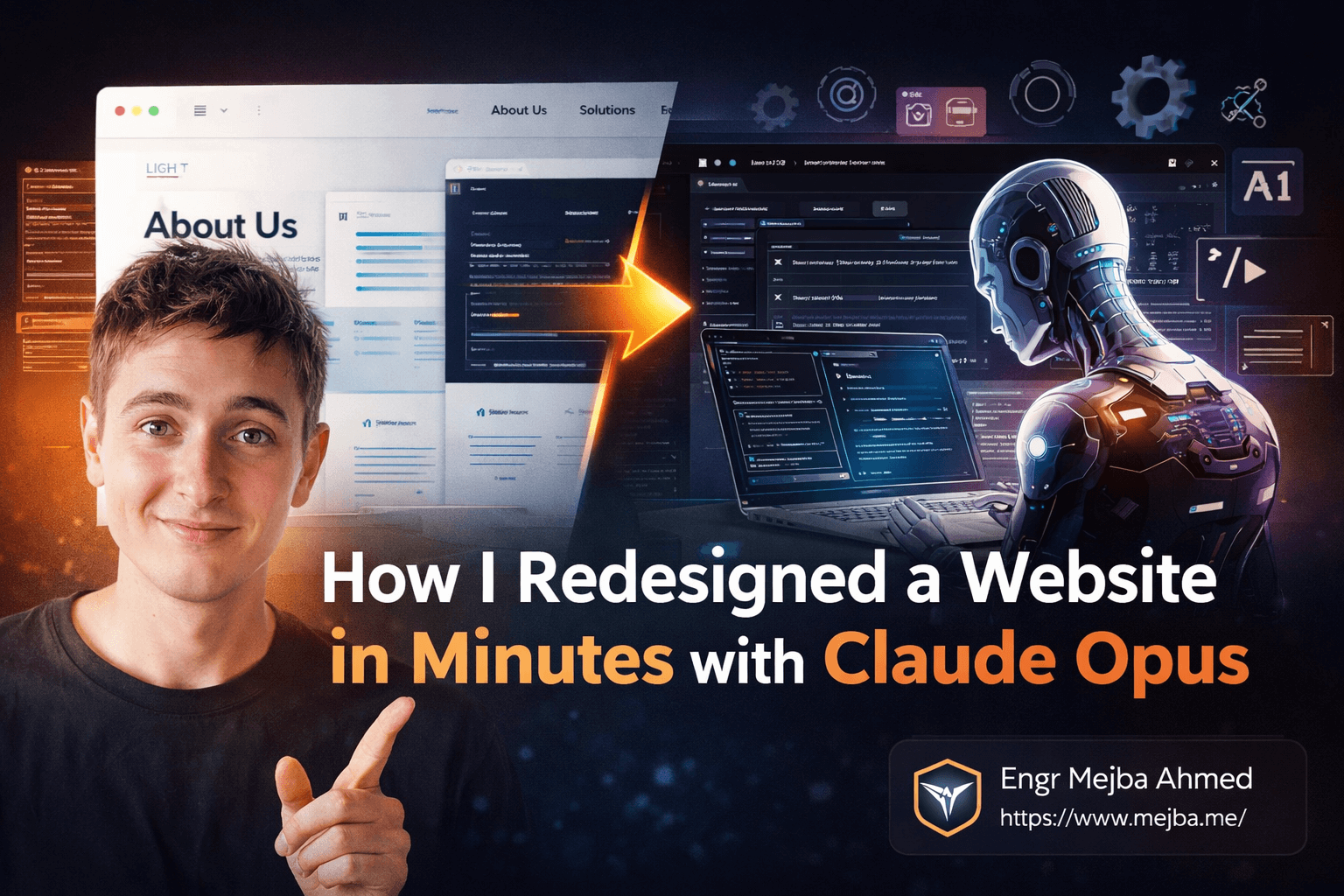 How I Redesigned a Website in Minutes with Claude Opus