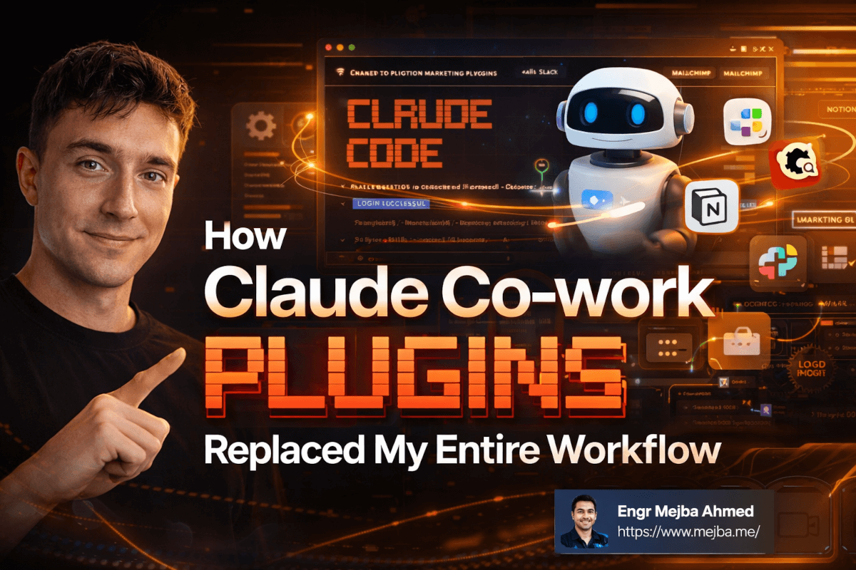 How Claude Co-work Plugins Replaced My Entire Workflow