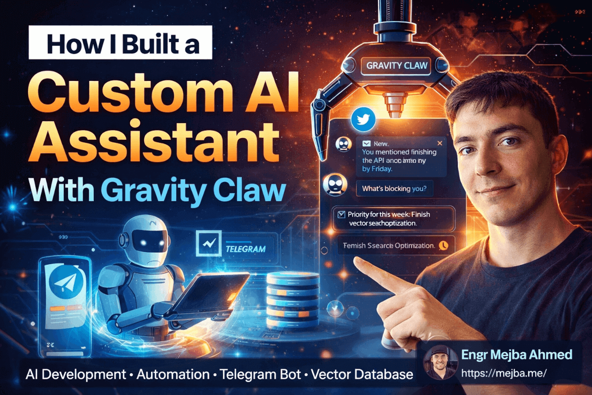 How I Built a Custom AI Assistant With Gravity Claw