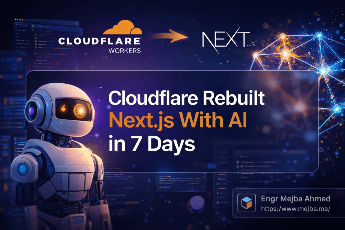 Cloudflare Rebuilt Next.js With AI in 7 Days