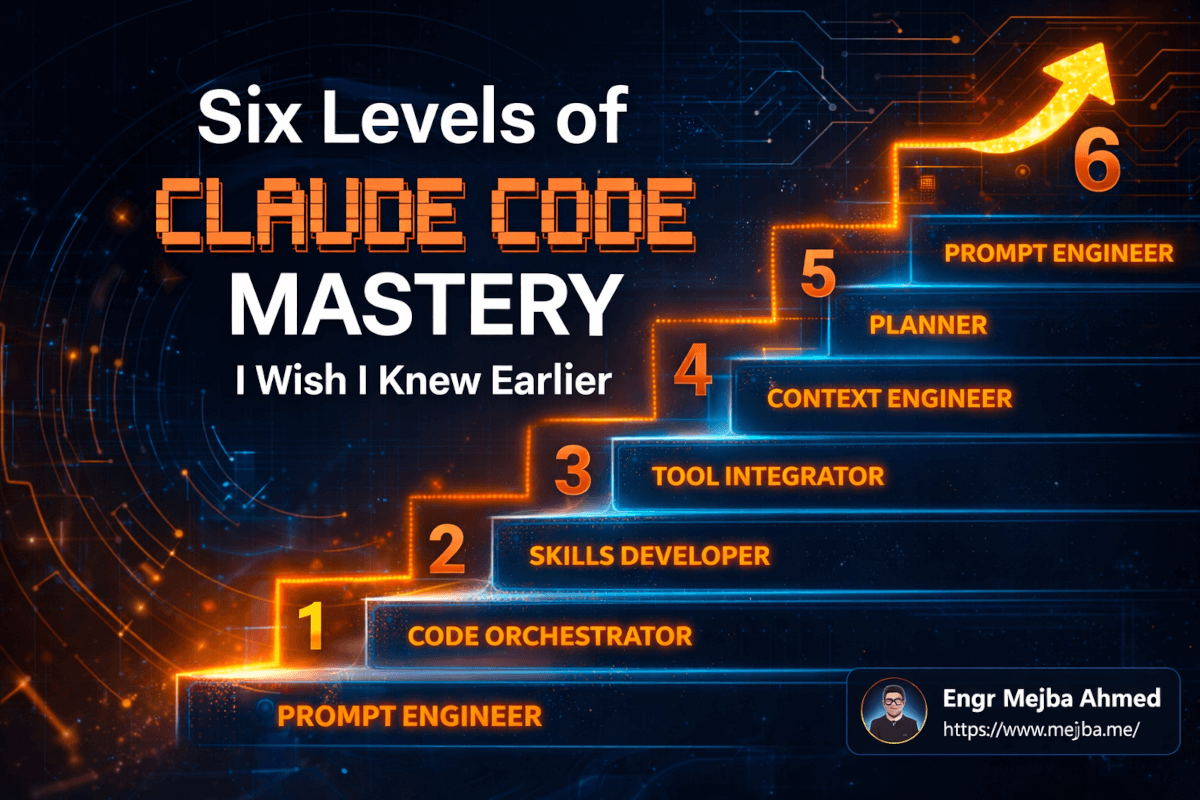Six Levels of Claude Code Mastery I Wish I Knew Earlier