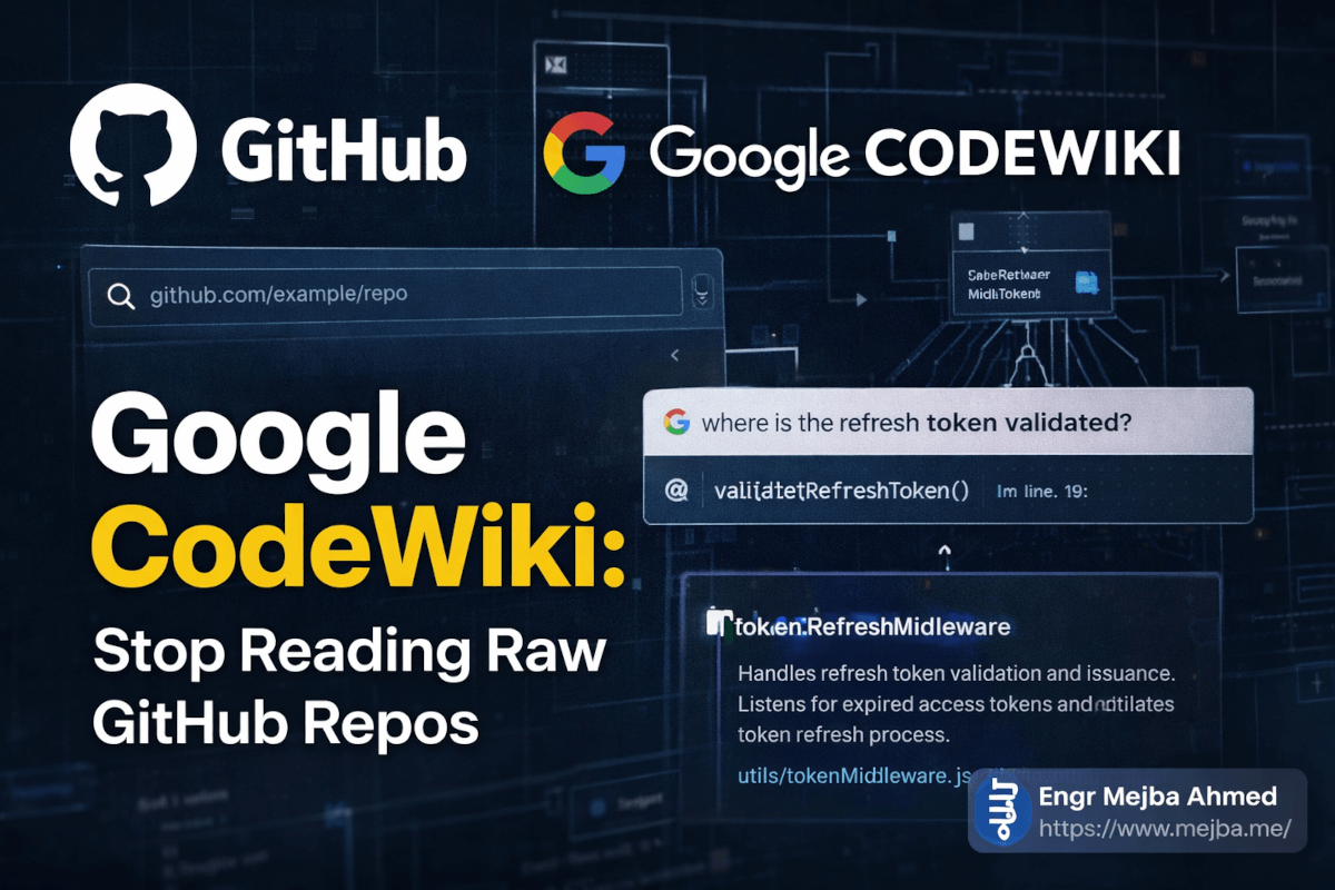 Google CodeWiki: Stop Reading Raw GitHub Repos