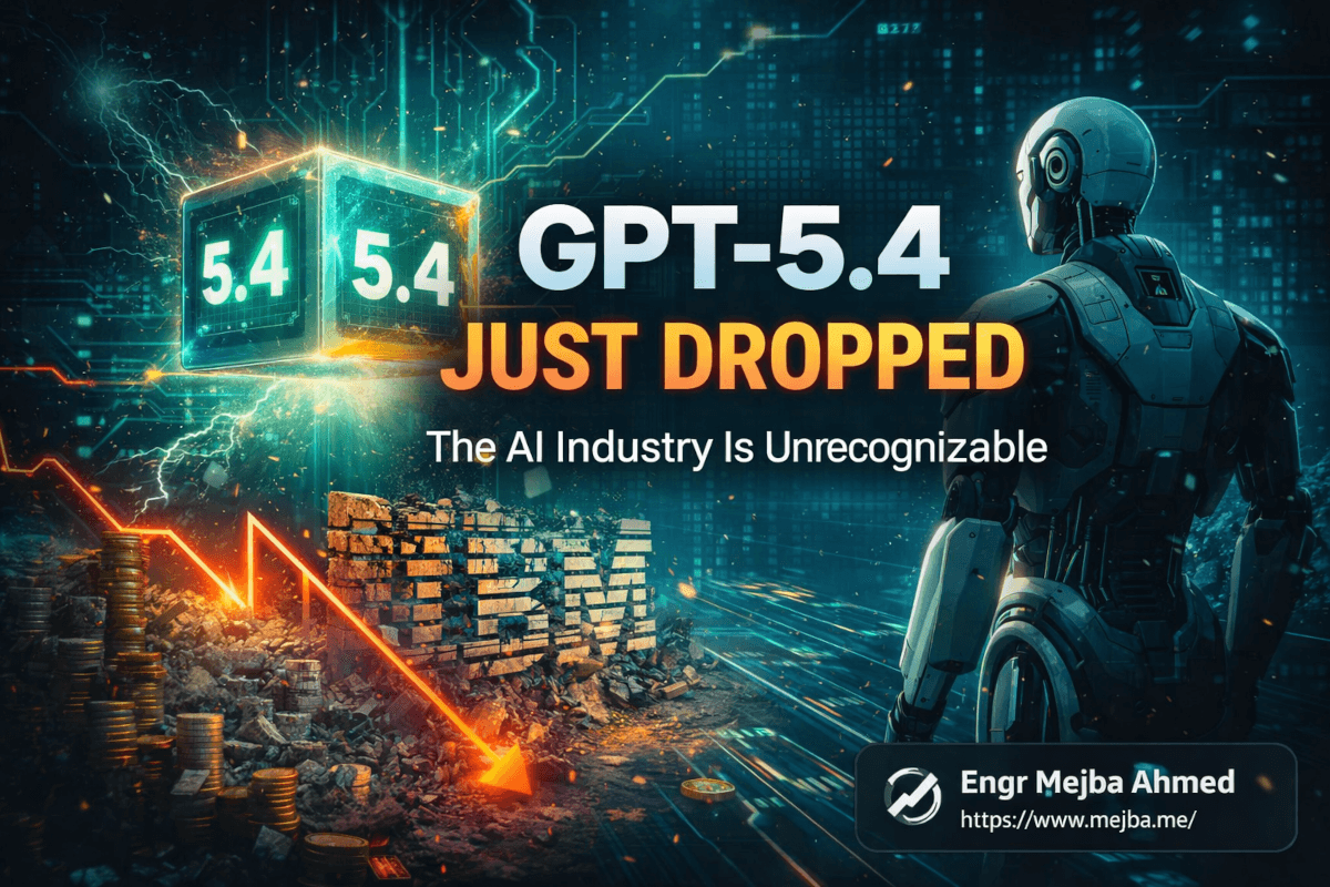 GPT-5.4 Just Dropped and the AI Industry Is Unrecognizable