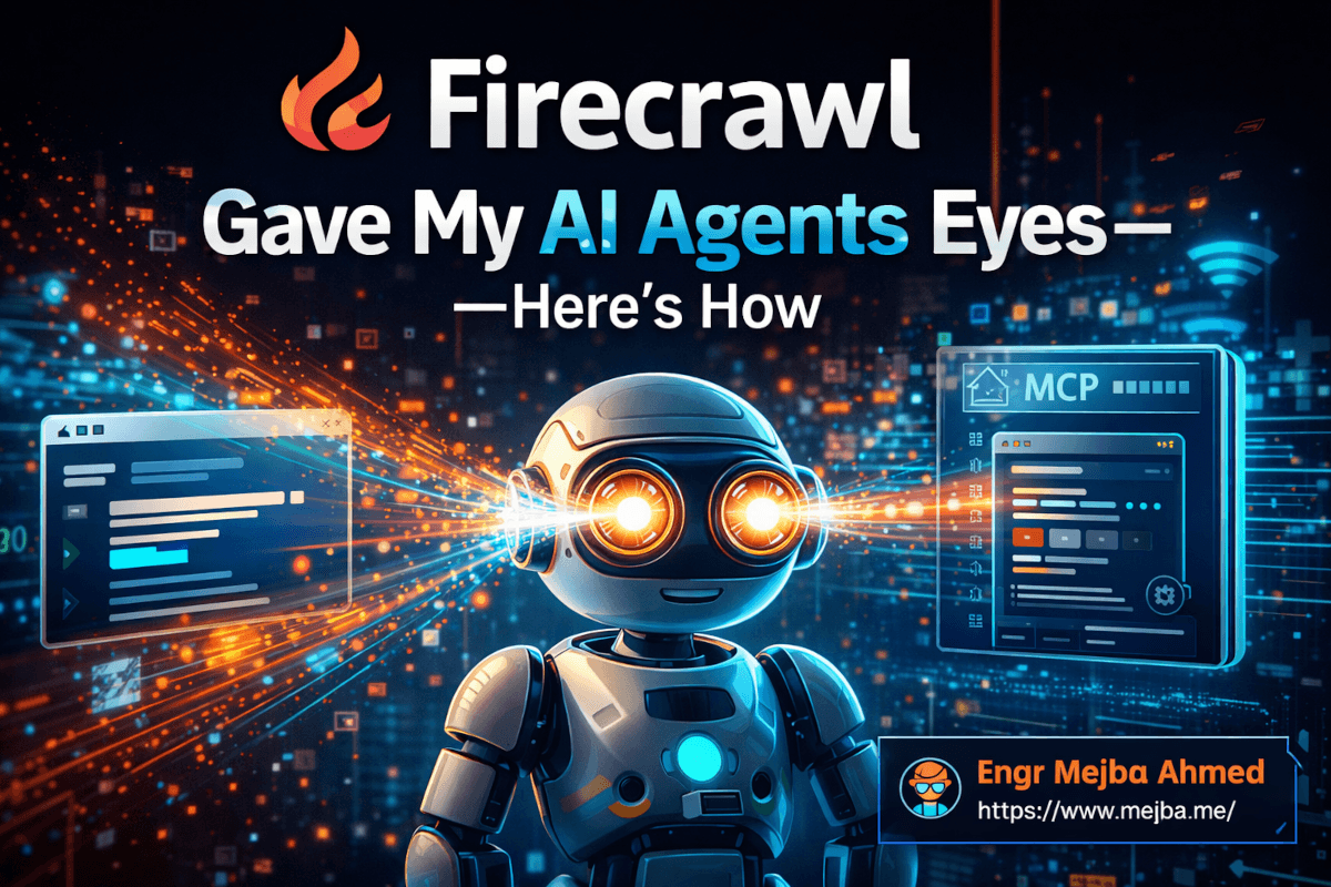 Firecrawl gab meinen KI-Agenten Augen — so funktioniert es