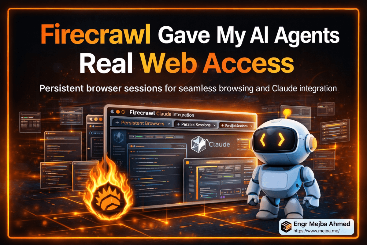 Firecrawl le dio a mis agentes de IA acceso real a la web