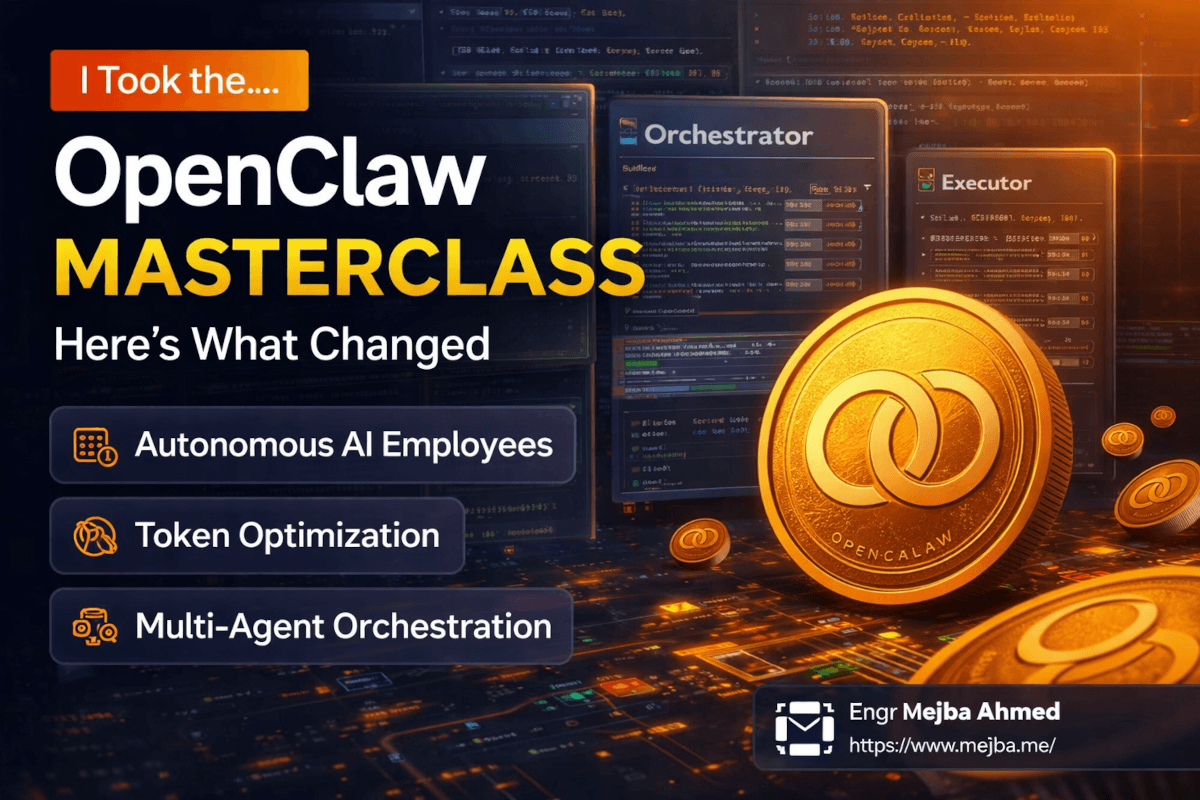 I Took the OpenClaw Masterclass — Here's What Changed