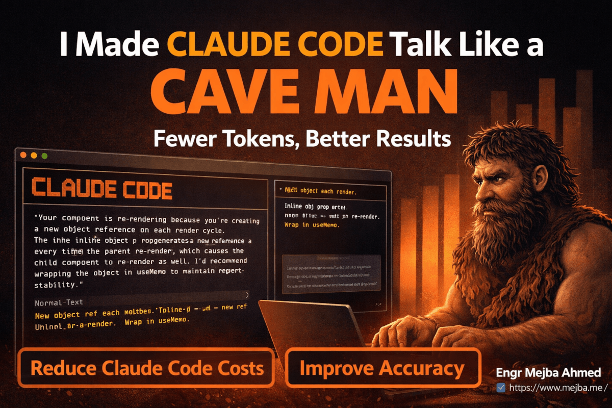 Hice que Claude Code Hablara Como un Cavernícola. Se Volvió Más Inteligente.
