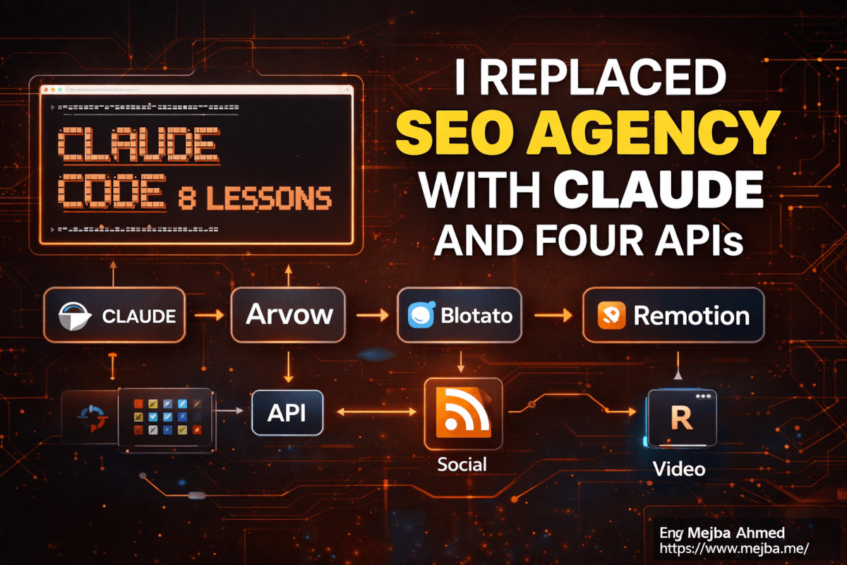 Reemplacé a mi agencia de SEO con Claude y cuatro APIs
