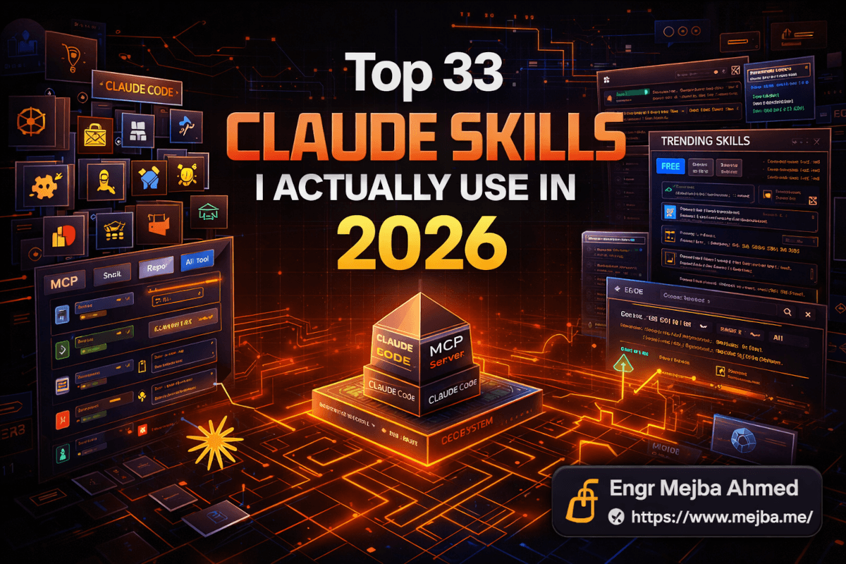 Top 33 Claude Skills I Actually Use in 2026