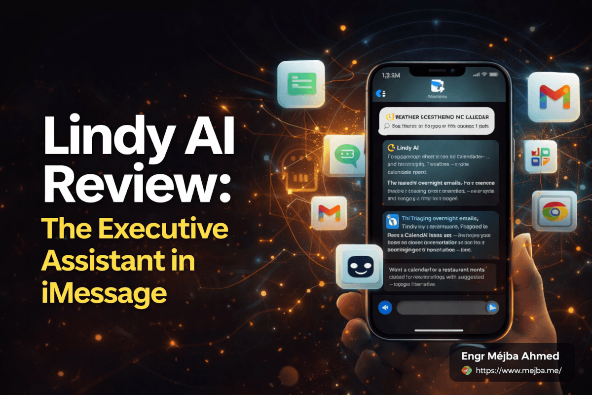 Lindy AI Review: The Executive Assistant in iMessage
