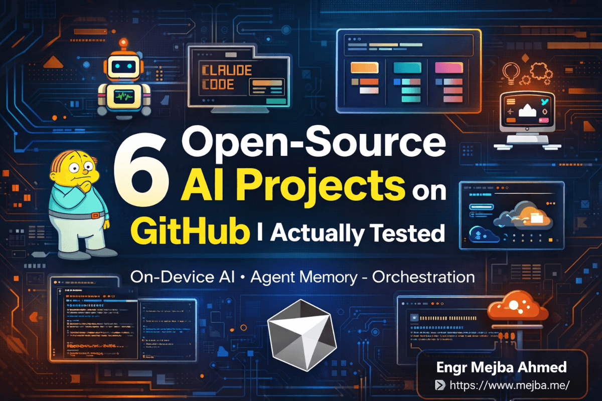 6 Open-Source-AI-Projekte auf GitHub, die ich wirklich getestet habe