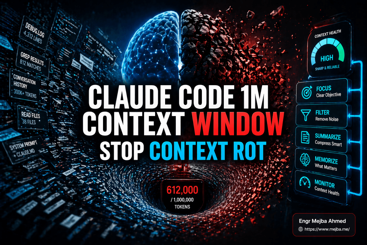 Claude Code 1M Context: Zo Voorkom Ik Contextrot