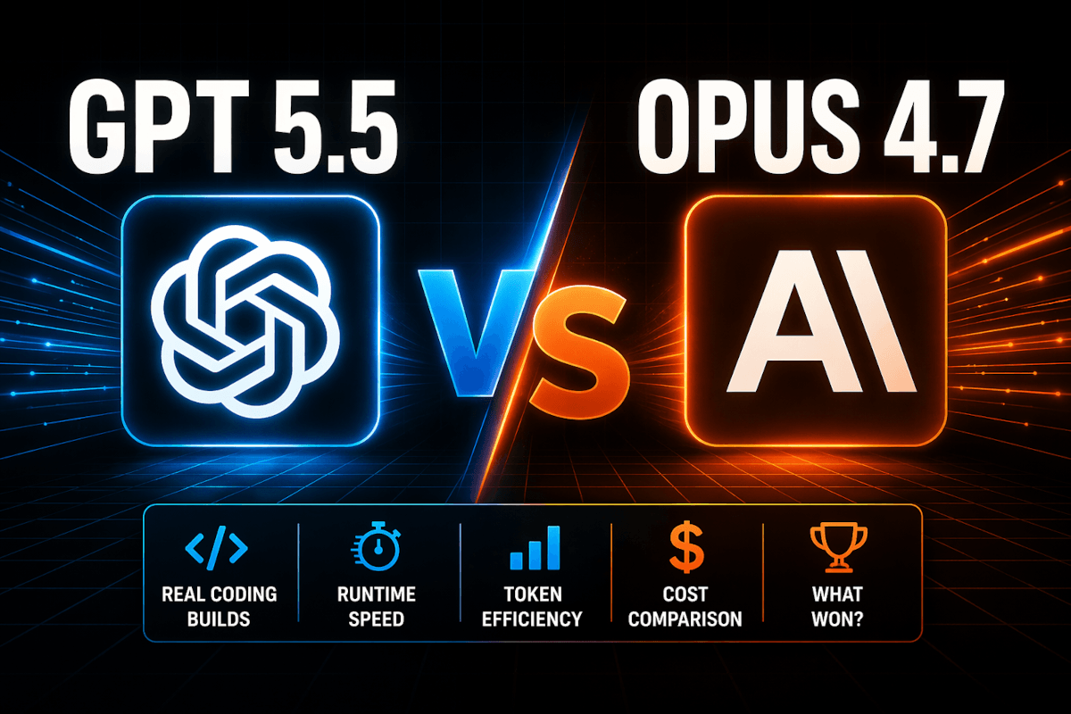 GPT 5.5 vs Opus 4.7: I Tested Both. Here's What Won.