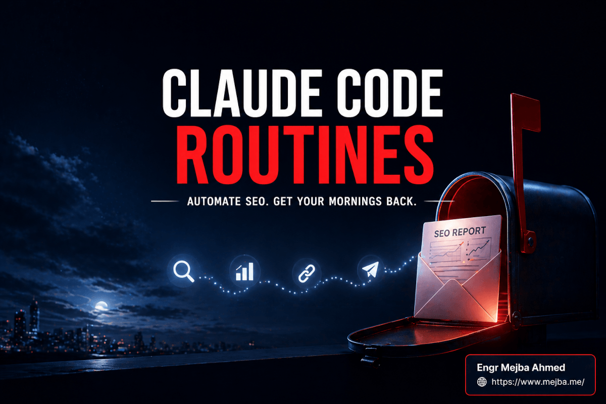 Wie ich meine tägliche 20-Minuten-SEO-Routine durch einen geplanten Claude Code Agent ersetzt habe