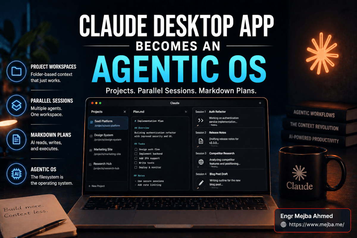 Claude Desktop App Becomes an Agentic OS