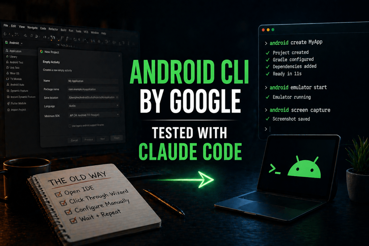 Android CLI von Google: Mit Claude Code getestet