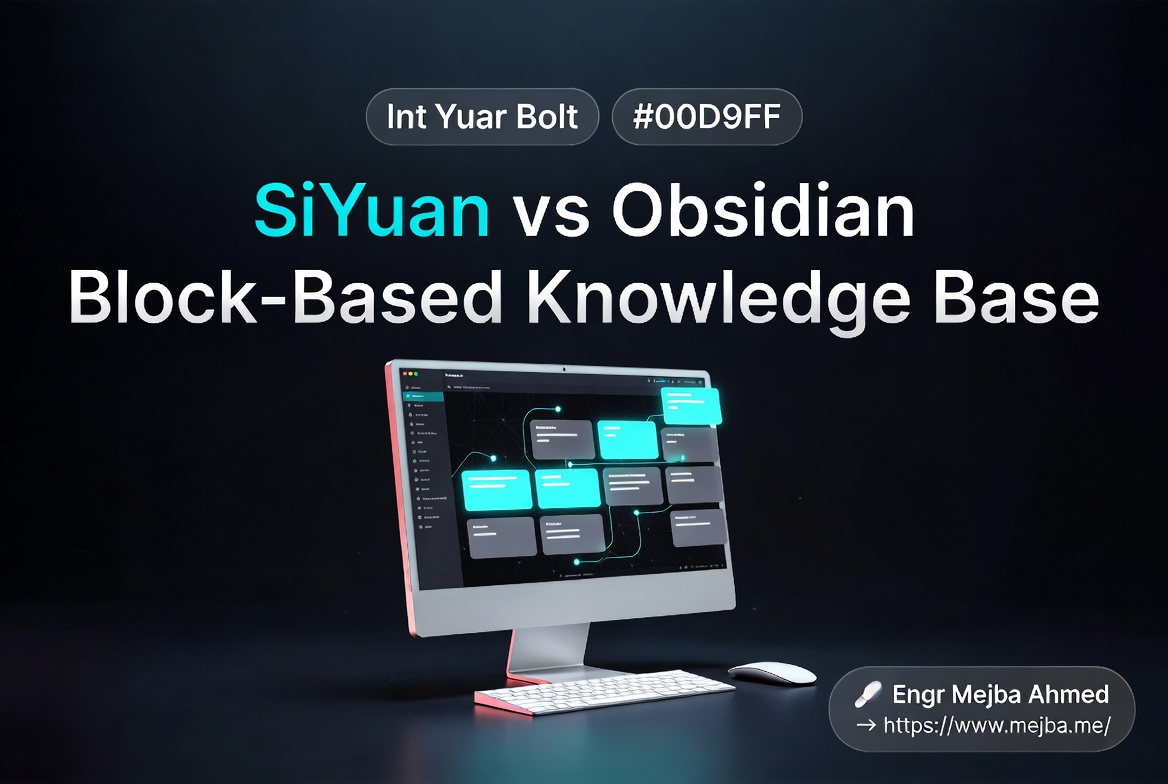 Test SiYuan : alternative block-based à Obsidian pour devs