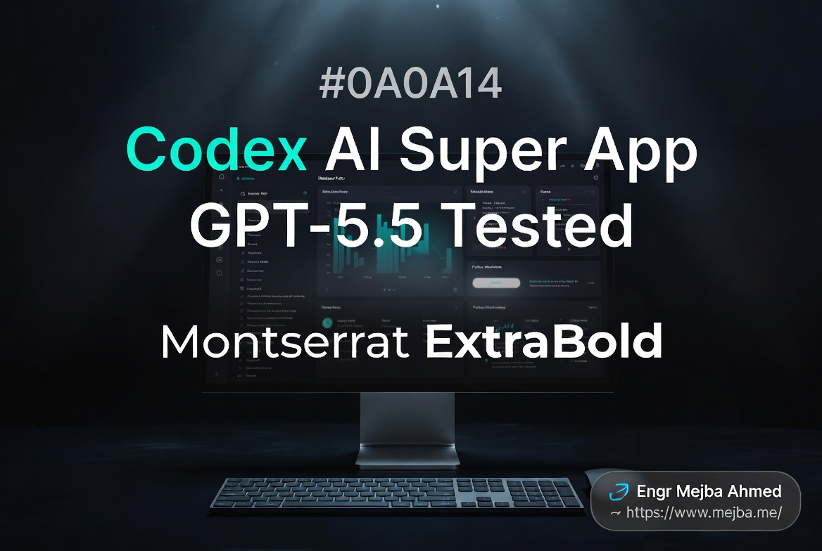Codex AI Super App: GPT-5.5 Workflow-Test