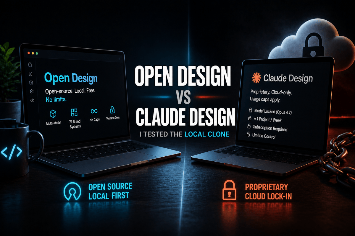 Open Design vs Claude Design: I Tested the Local Clone