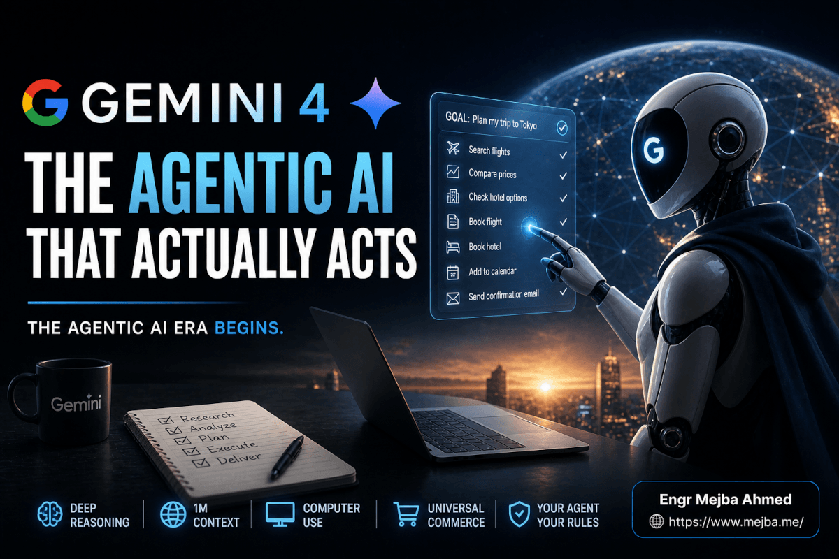 Google Gemini 4: The Agentic AI That Actually Acts