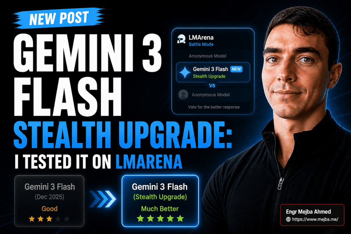 Gemini 3 Flash Stealth Upgrade: I Tested It on LMArena