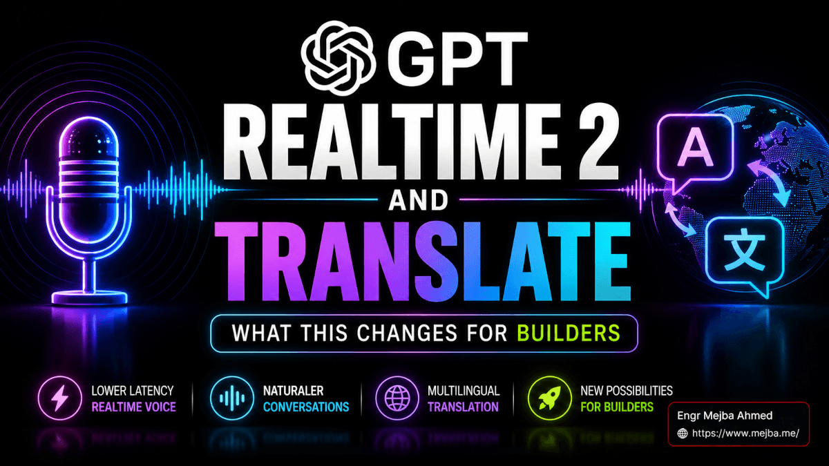 GPT Realtime 2 and Translate: What This Changes for Builders