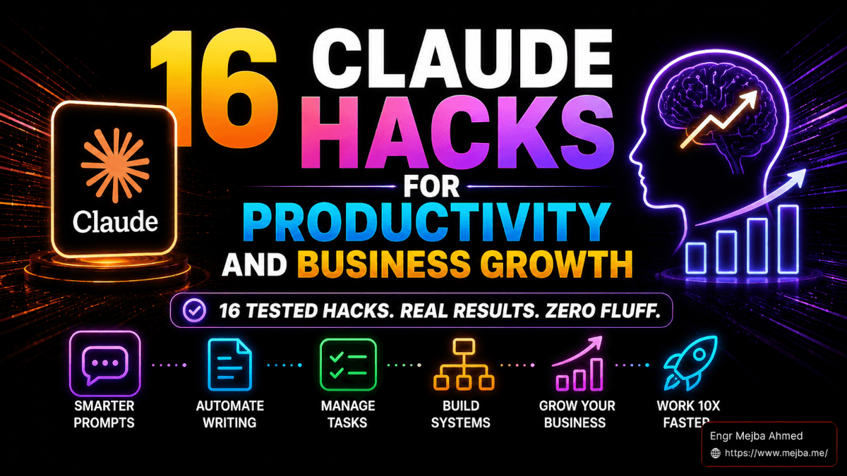 16 Truques do Claude para Produtividade e Crescimento Empresarial