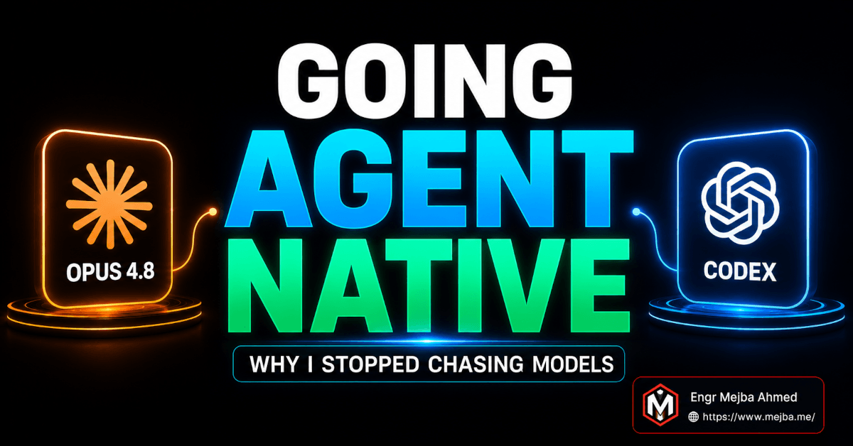 Going Agent Native: Why I Stopped Chasing Models