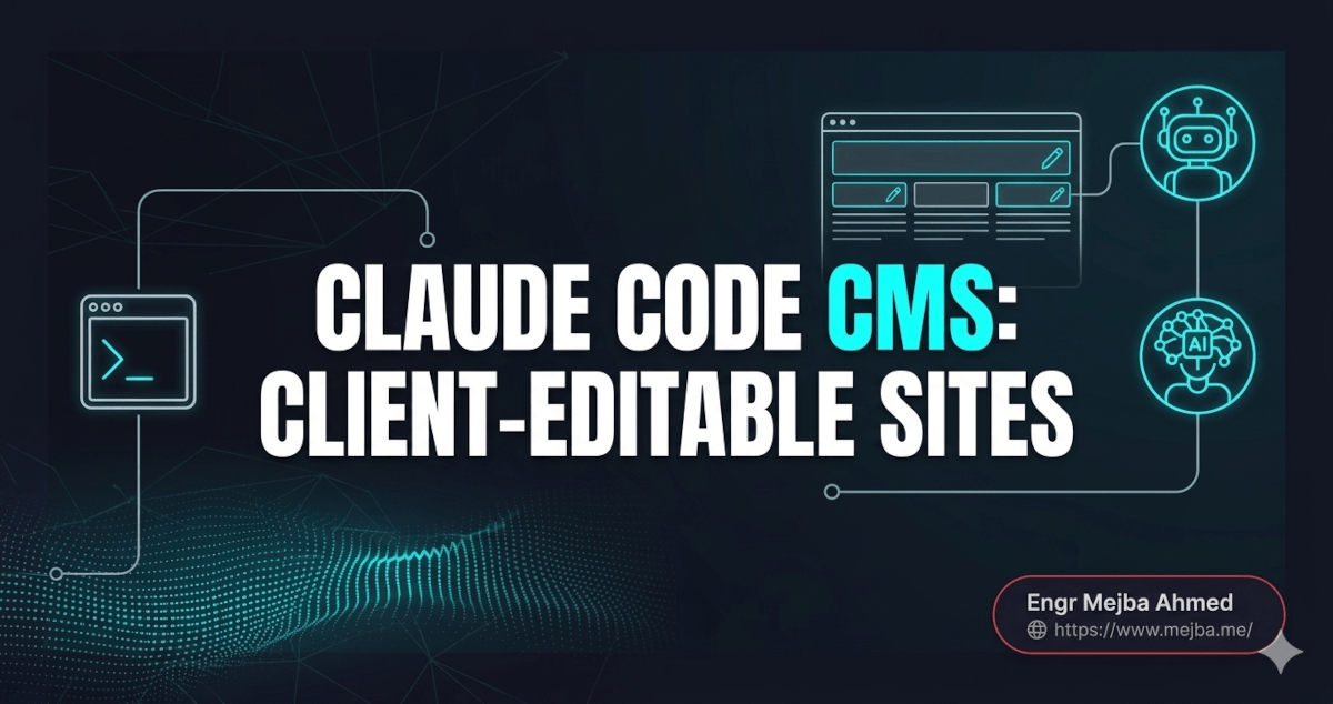 A CMS for Claude Code Websites: The Missing Layer