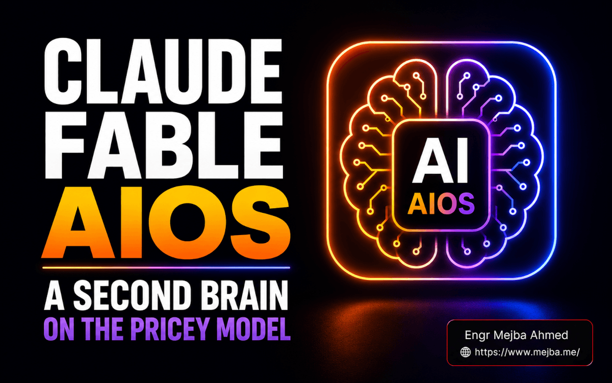 Claude Fable AIOS: A Second Brain on the Pricey Model