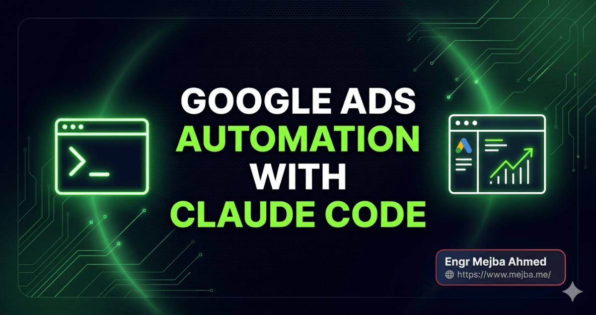 Google Ads Automation With Claude Code: A Full Build