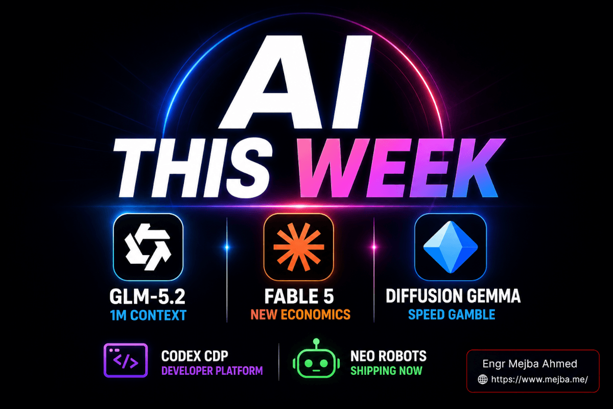 AI This Week: GLM-5.2, Fable 5, Diffusion Gemma