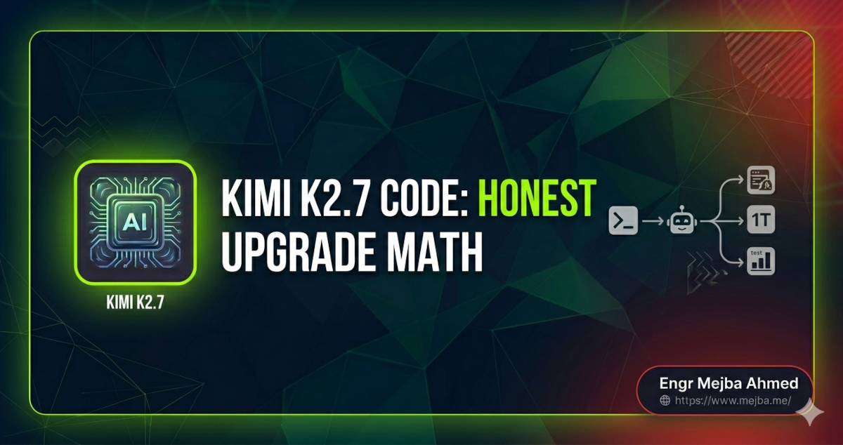 Kimi K2.7 Code Review: The Honest Upgrade Math