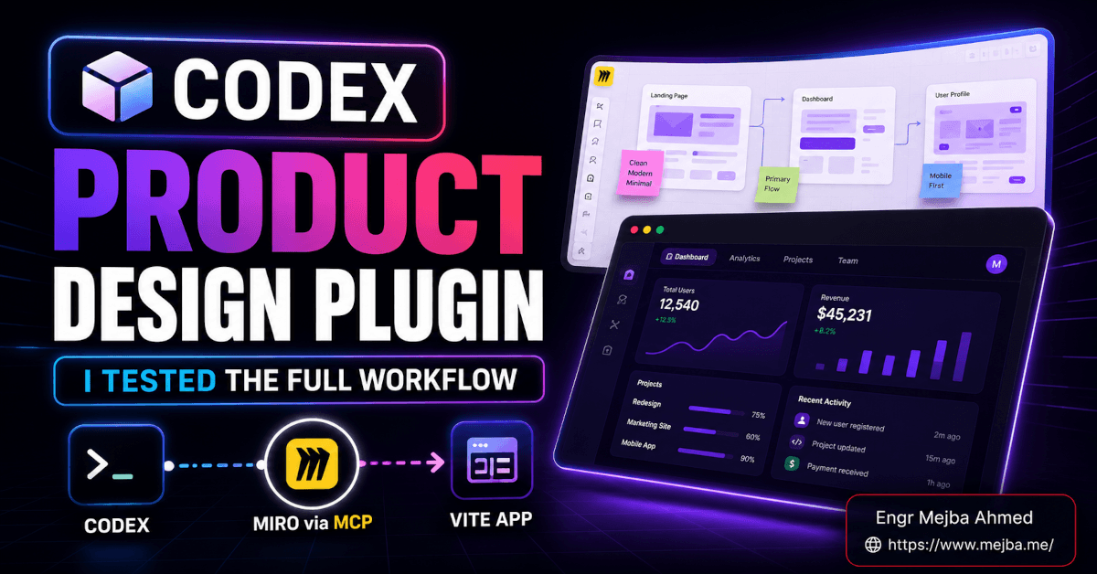 Codex Product Design Plugin : J'ai testé le workflow complet