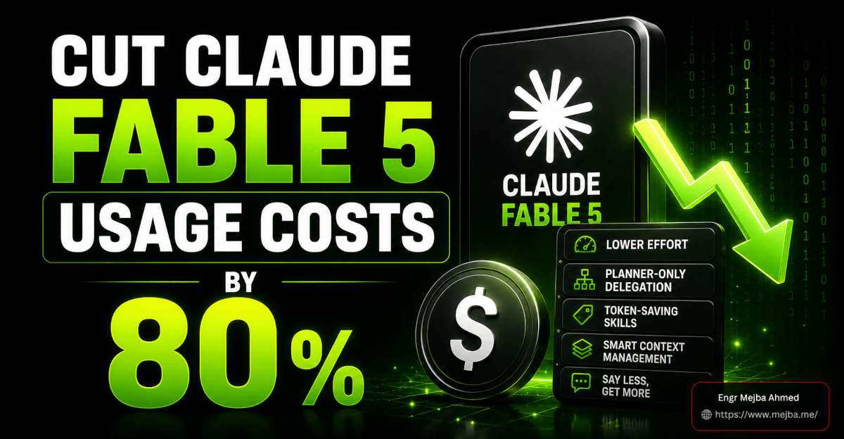 Cut Claude Fable 5 Usage Costs by 80%