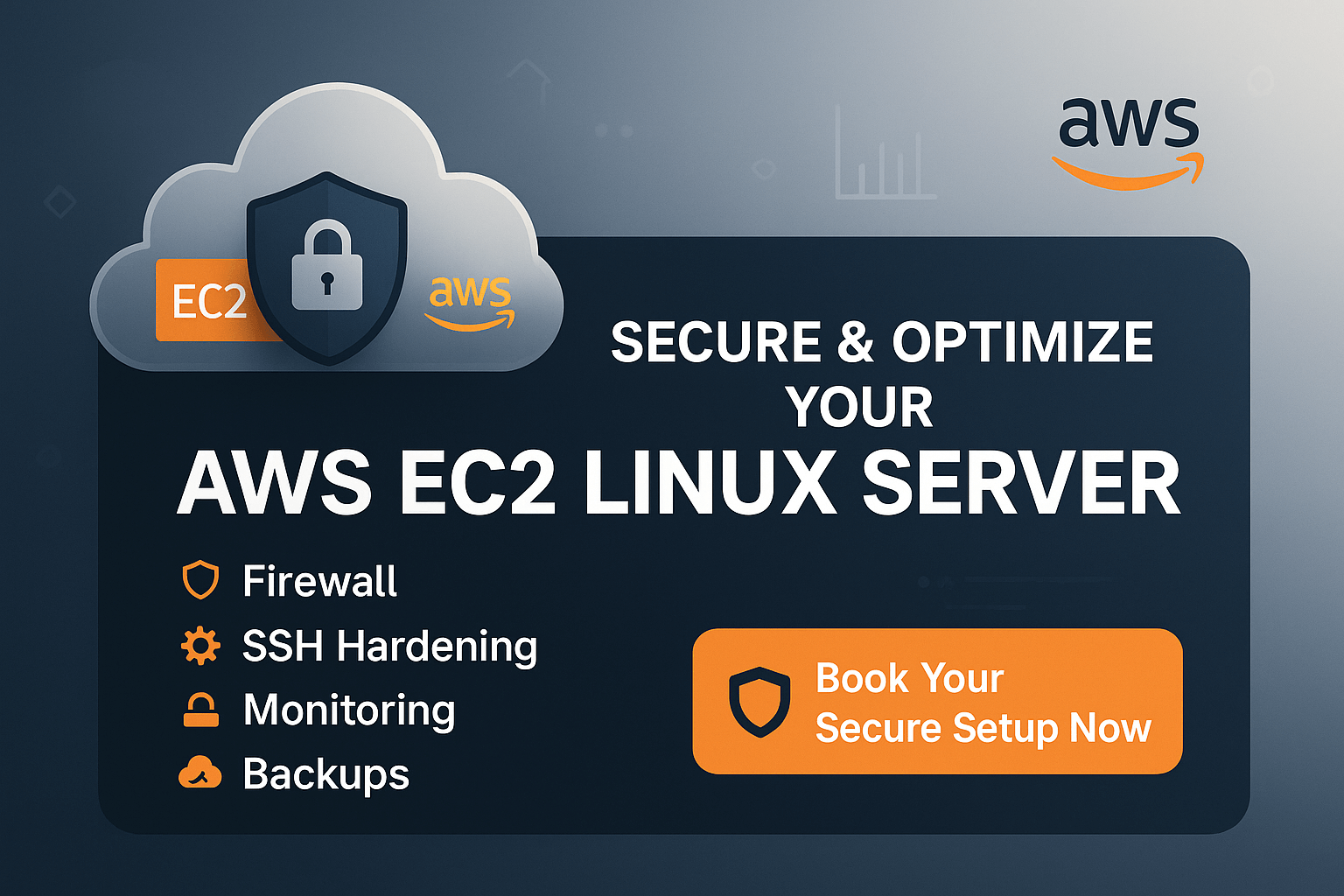 You will get Secure & Optimize Your AWS EC2 Linux Server with SSH & Firewall Setup