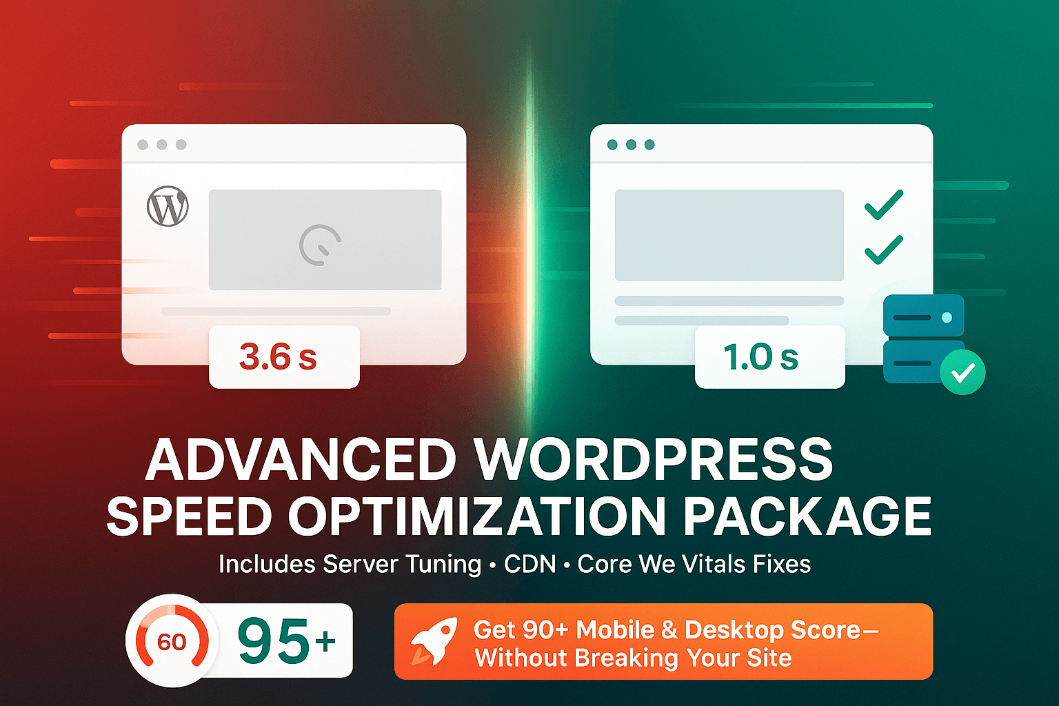 You will get Speed Up Your WordPress Site for Better SEO & Conversions