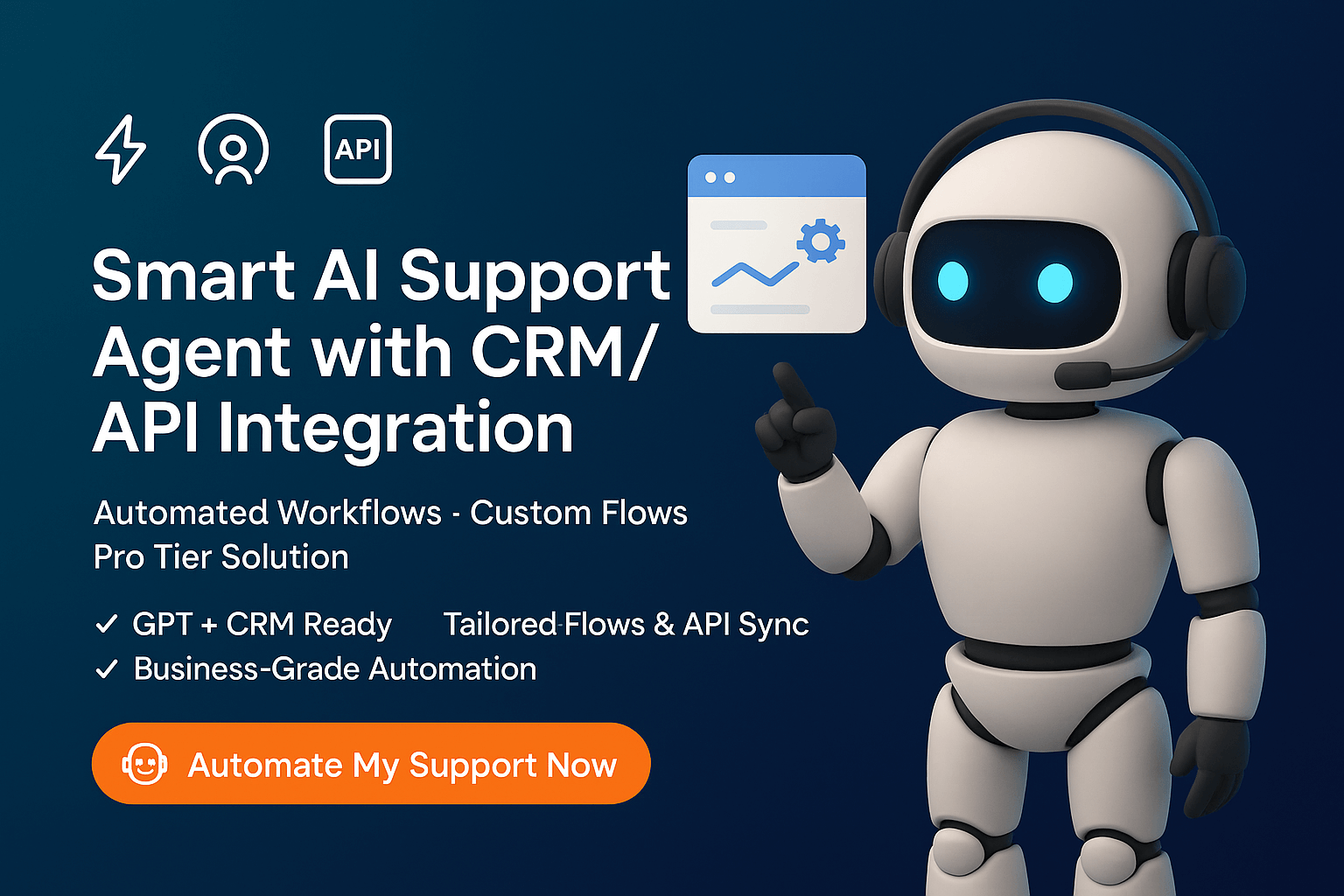 I will build a custom ai support agent for your business