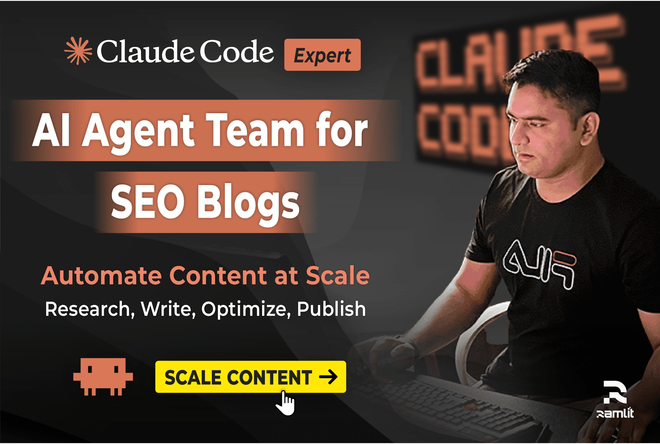 I will build ai agent team for SEO blog automation system with claude code