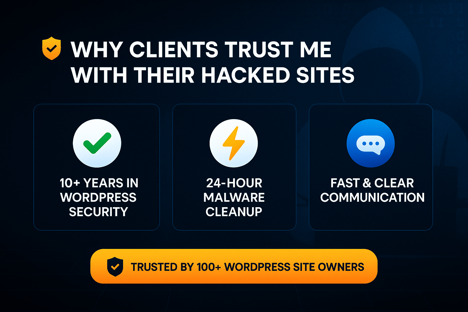 I will remove malware and fix your hacked wordpress website in 24 hours