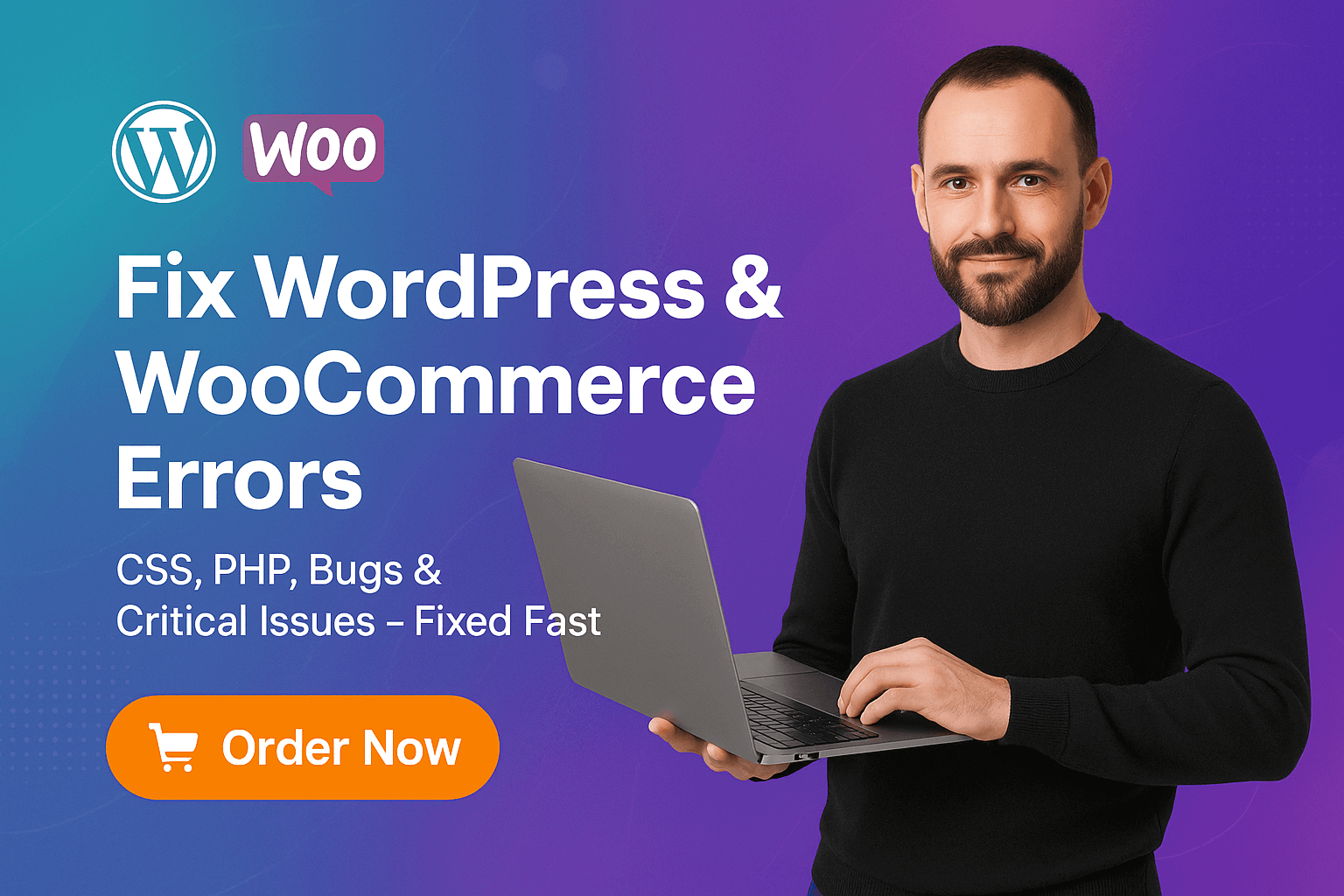 I will fix wordpress, woocommerce bugs, critical errors, CSS and PHP issues fast