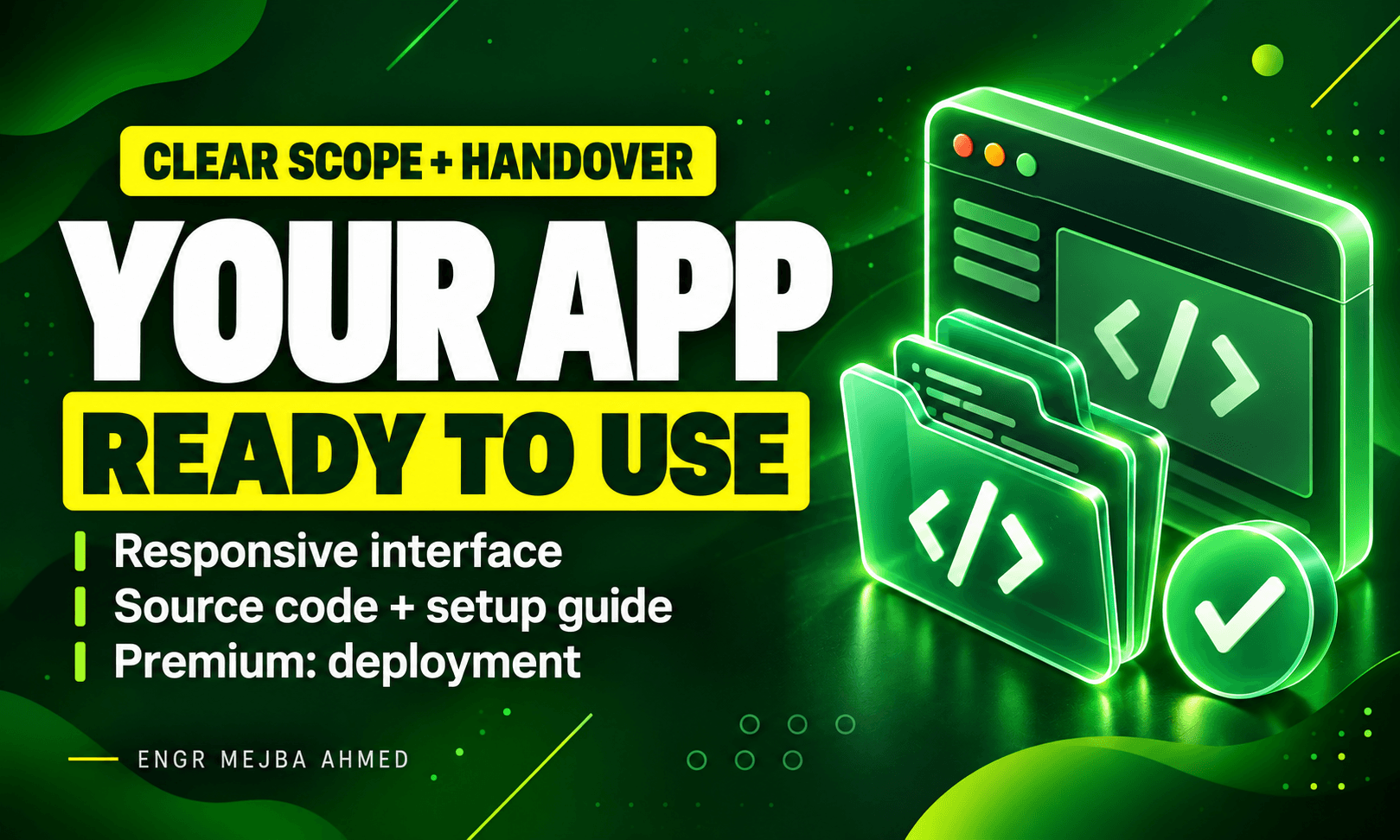Custom AI Web App & SaaS MVP — Next.js, OpenAI & Claude - 3