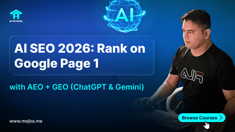 AI SEO 2026: Rank on Google Page 1 with AEO + GEO (ChatGPT & Gemini)
